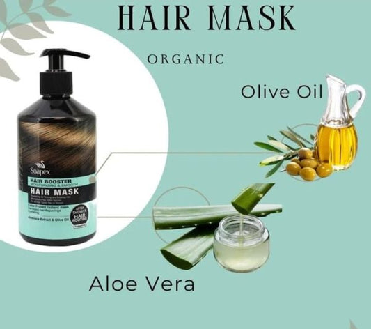 Aloe Vera Extract And Olive Oil With Hygiene Vitamin Hair Mask, A Nutrient Product